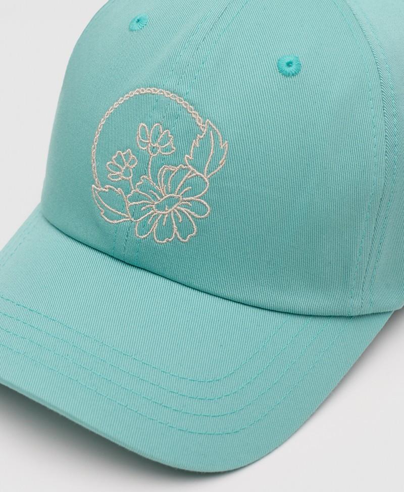 Daisy Embroidery Peak Hat - Image 7