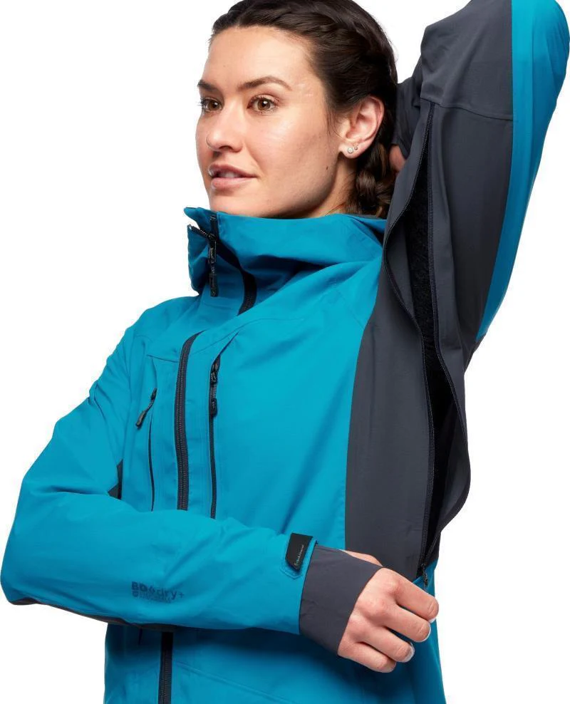 Dawn Patrol Hybrid Shell - Womens - Image 6