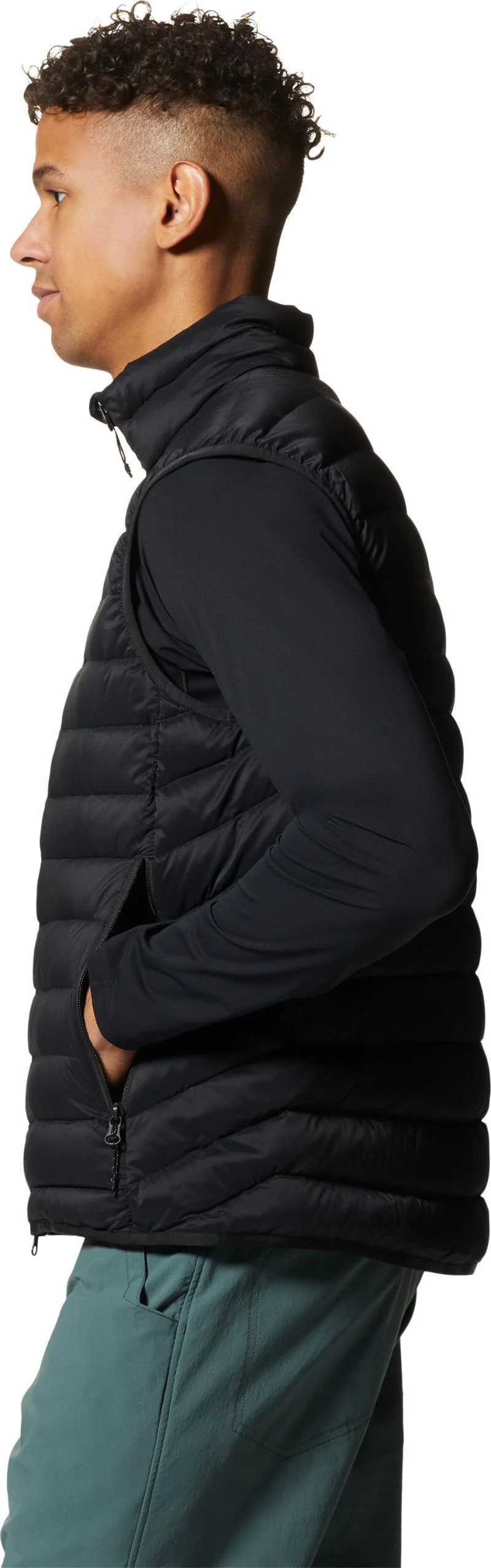 Deloro Down Vest - Mens - Image 2