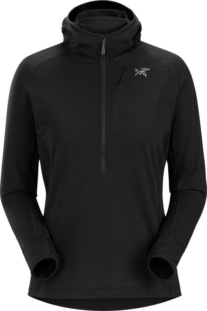 Delta Half Zip Hoody - Womens