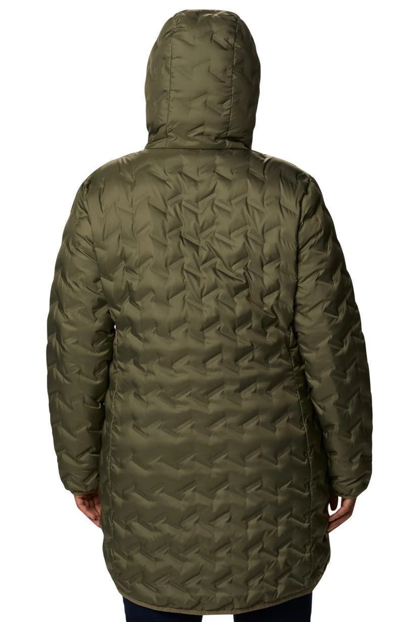 Delta Ridge Long Down Jacket - Plus - Womens - Image 10