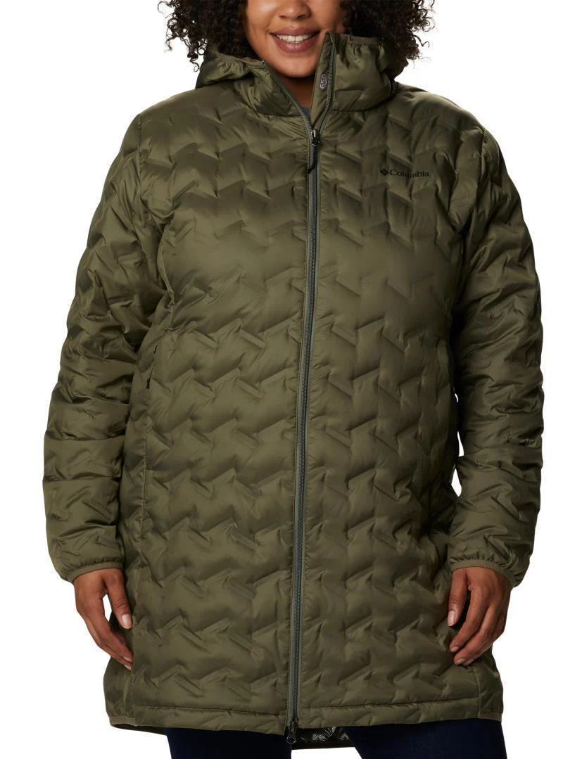 Delta Ridge Long Down Jacket - Plus - Womens - Image 6