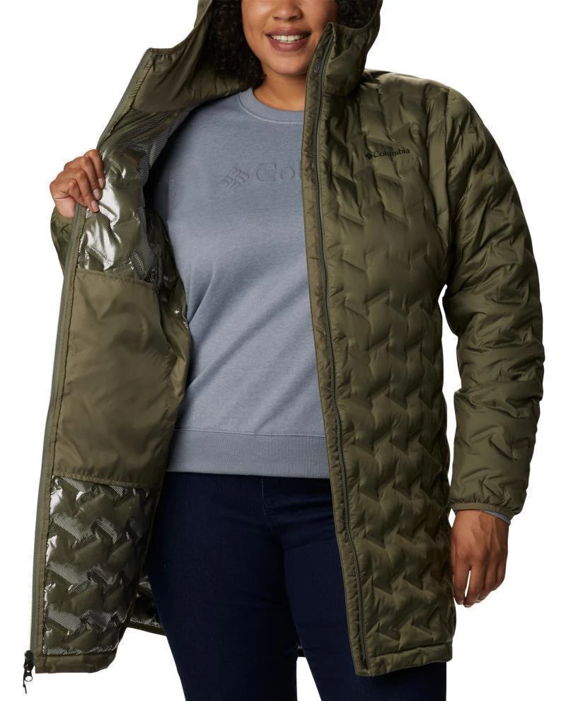 Delta Ridge Long Down Jacket - Plus - Womens - Image 8