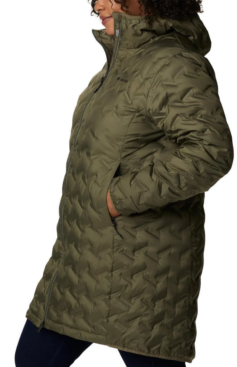 Delta Ridge Long Down Jacket - Plus - Womens - Image 9