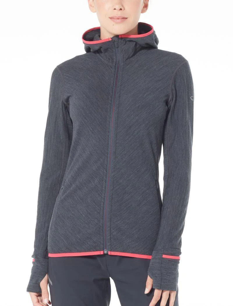 Descender LS Zip Hoodie - Womens - Image 2
