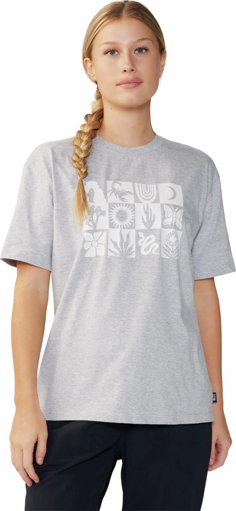 Desert Check Boxy SS - Womens - Image 16