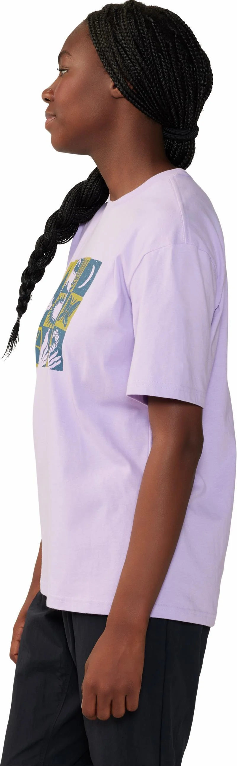 Desert Check Boxy SS - Womens - Image 4