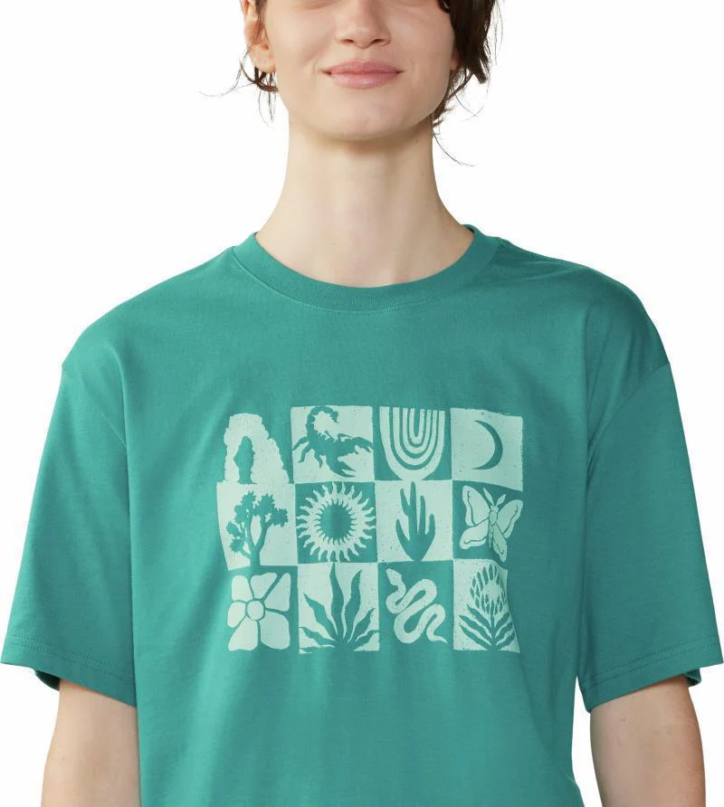 Desert Check Boxy SS - Womens - Image 9