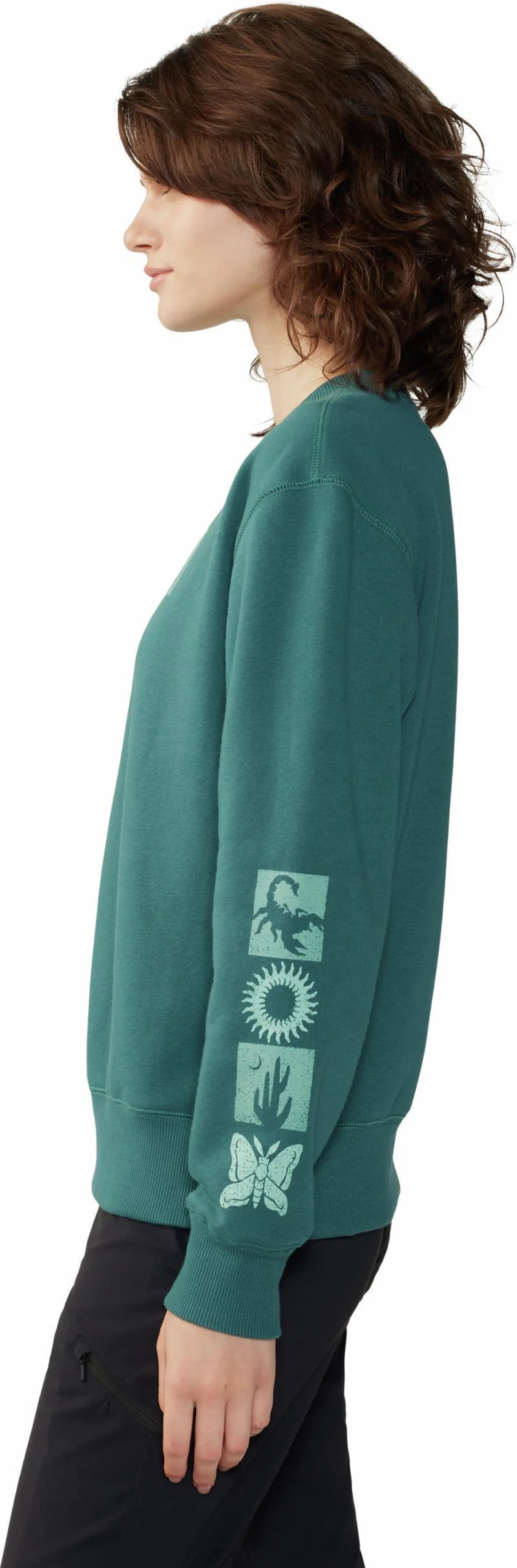 Desert Check Pullover Crew - Womens - Image 11