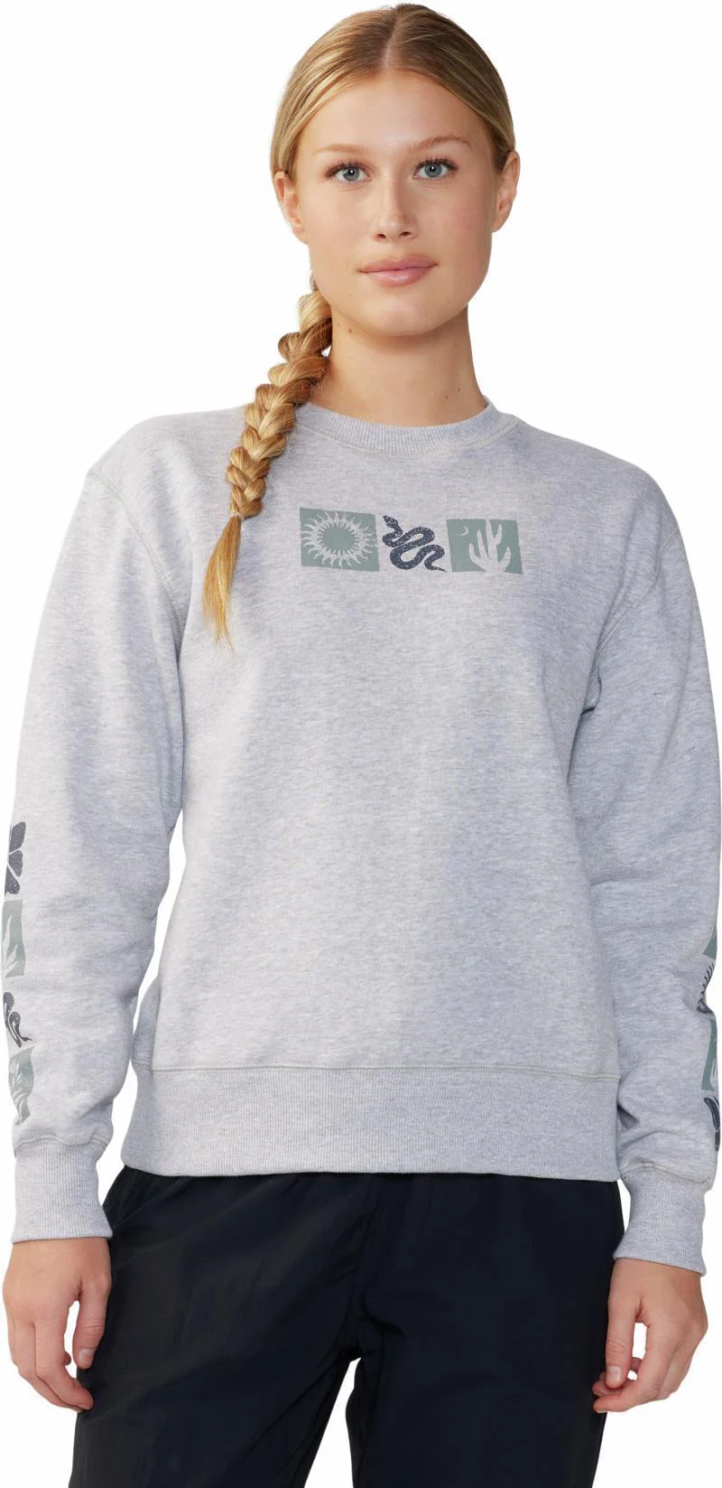 Desert Check Pullover Crew - Womens - Image 12