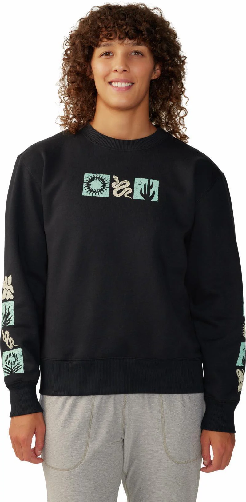 Desert Check Pullover Crew - Womens - Image 17
