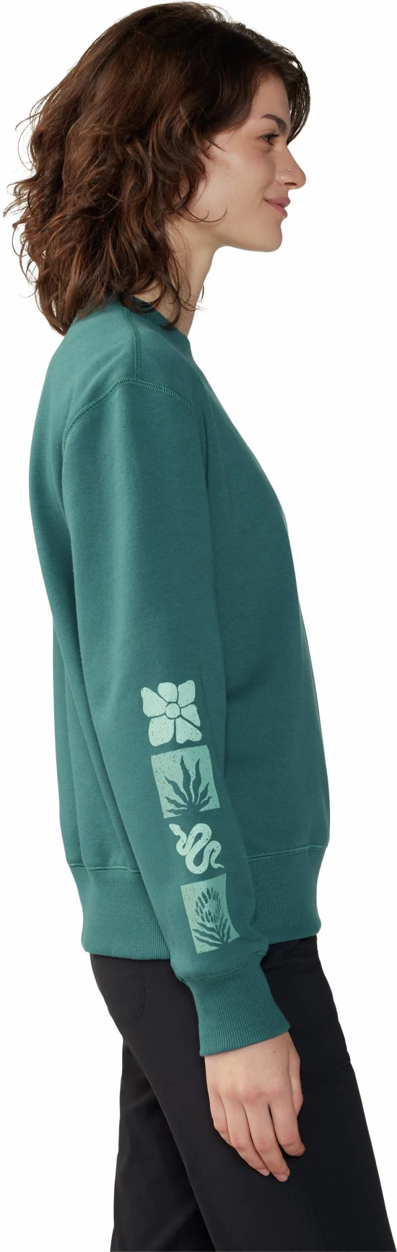 Desert Check Pullover Crew - Womens - Image 9