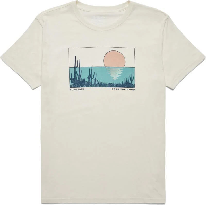 Desert View Organic T-Shirt - Mens - Image 5