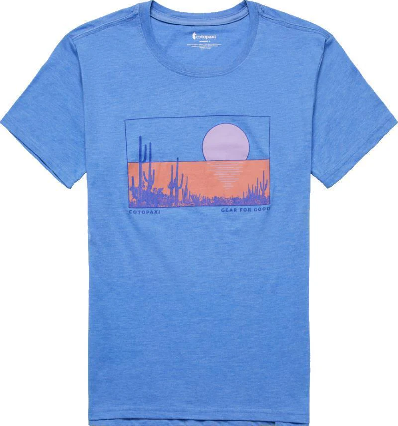 Desert View Organic T-Shirt - Womens - Image 5