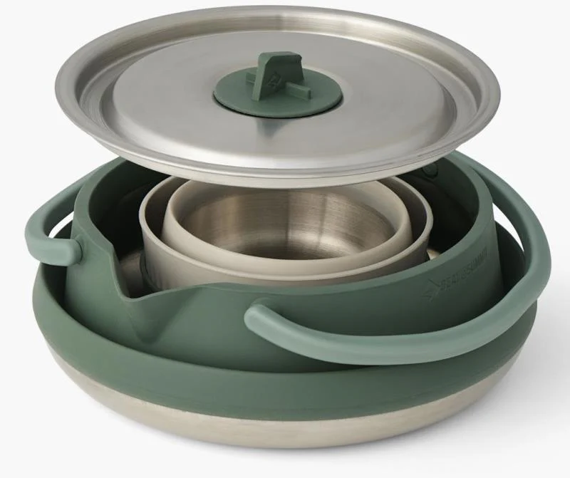 Detour Stainless Steel Kettle Cook Set - 2 Person - 3 Piece - Image 2