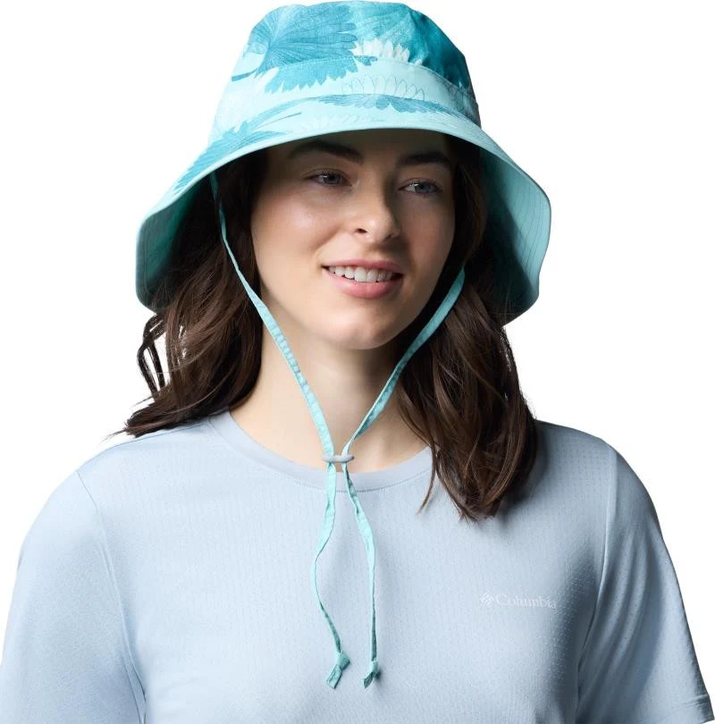 Diamond Crest Printed Sun Hat - Womens - Image 7