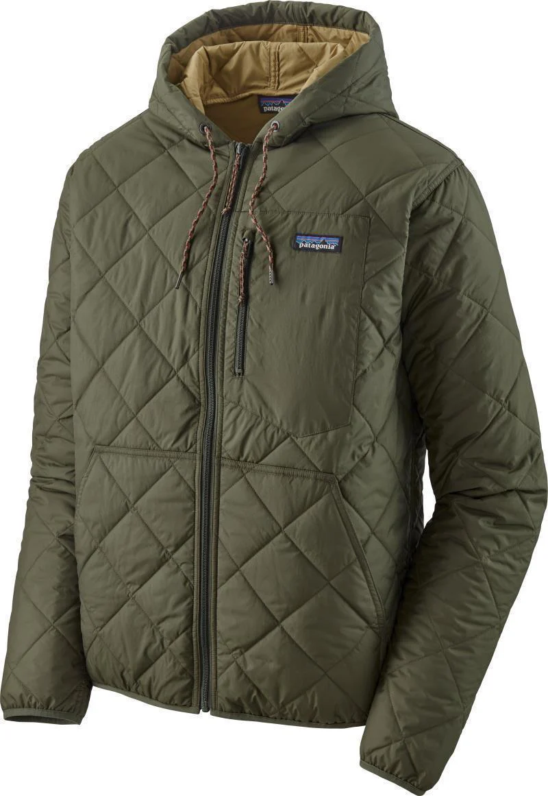 Diamond Quilted Bomber Hoody - Mens - Image 14