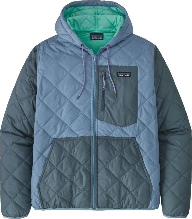 Diamond Quilted Bomber Hoody - Mens - Image 15
