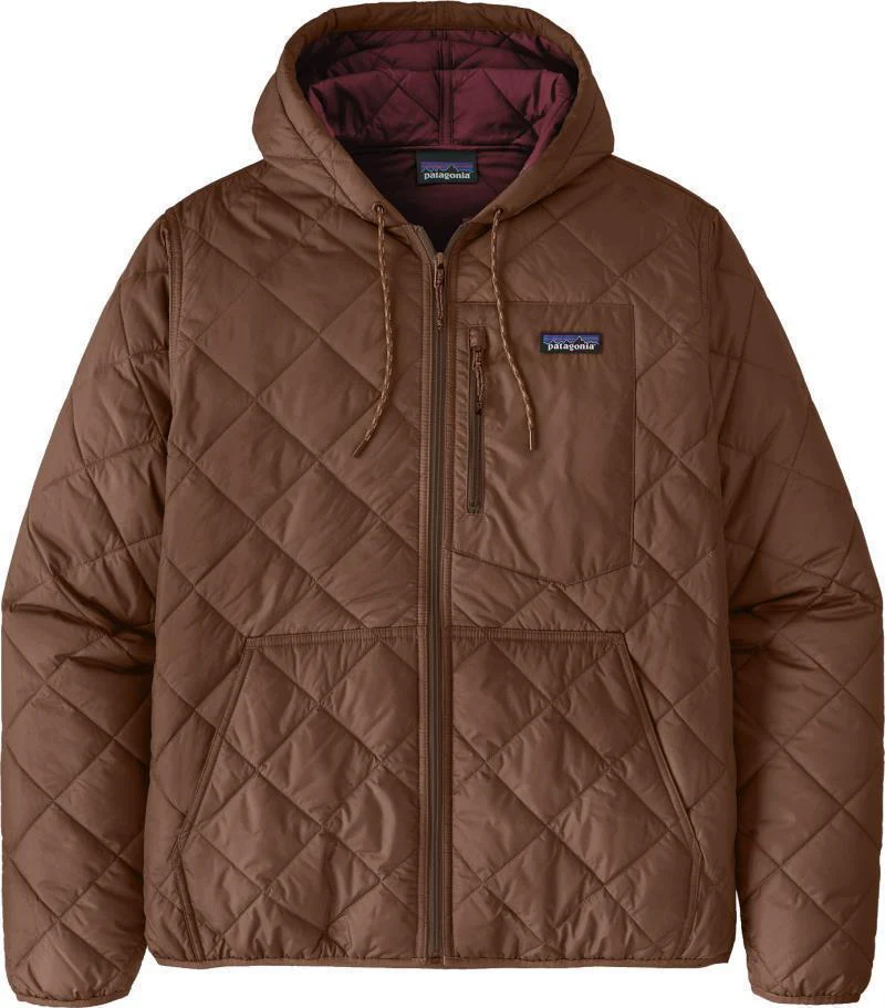 Diamond Quilted Bomber Hoody - Mens - Image 16