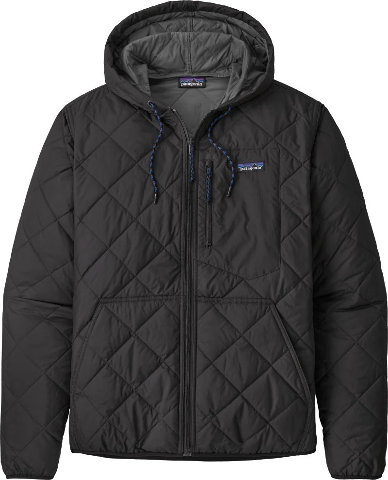 Diamond Quilted Bomber Hoody - Mens - Image 2