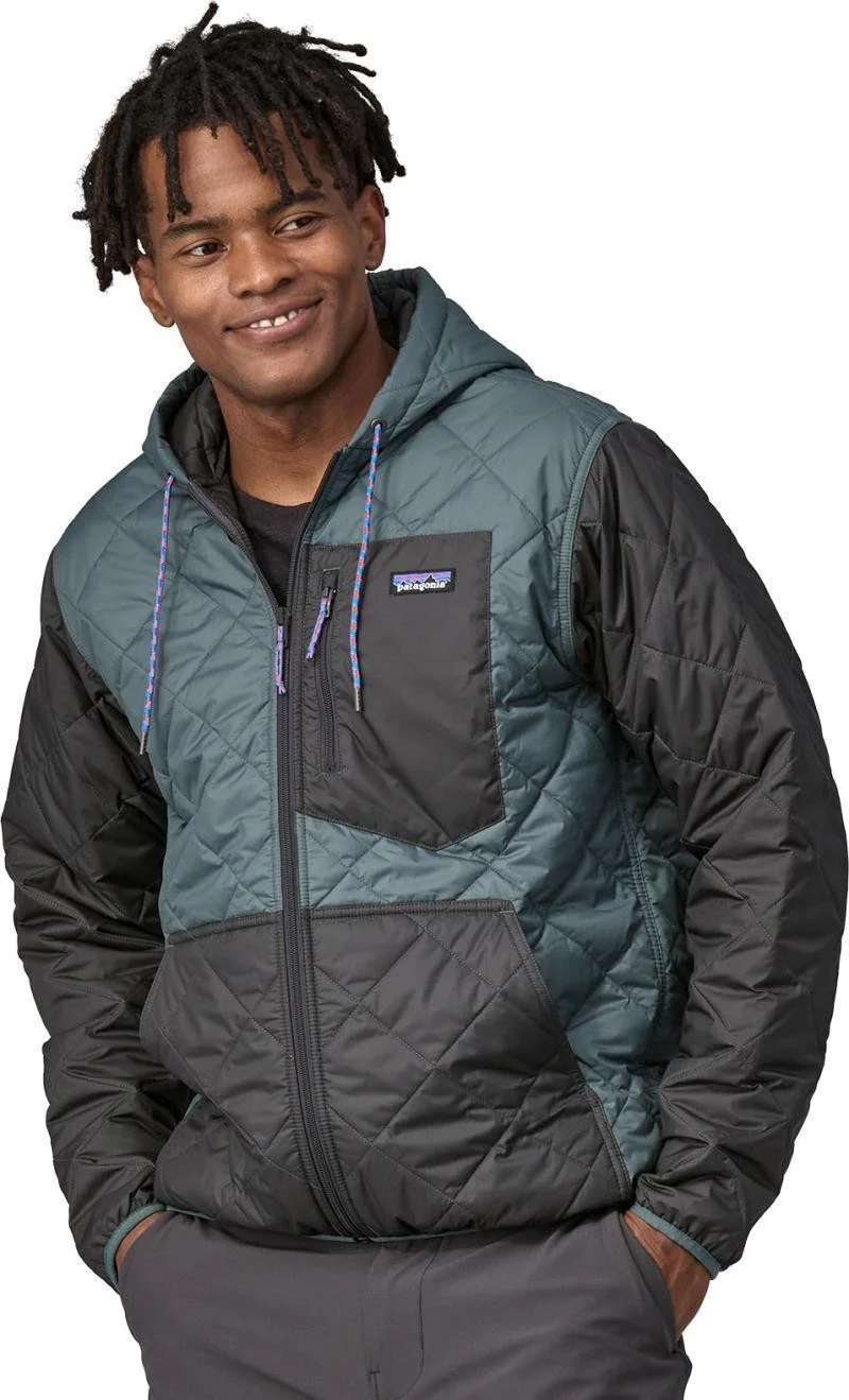 Diamond Quilted Bomber Hoody - Mens - Image 20