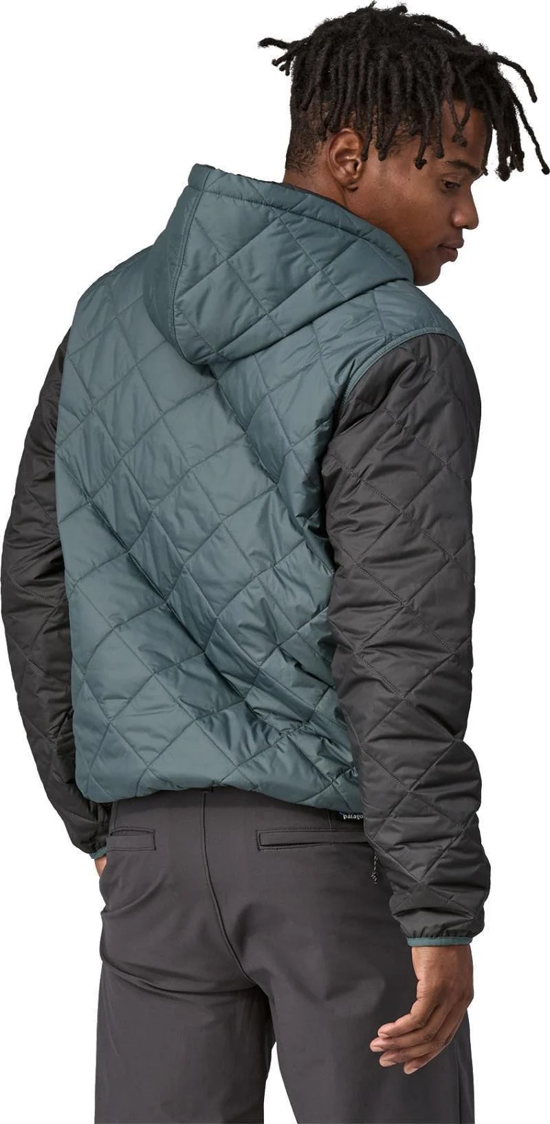 Diamond Quilted Bomber Hoody - Mens - Image 21