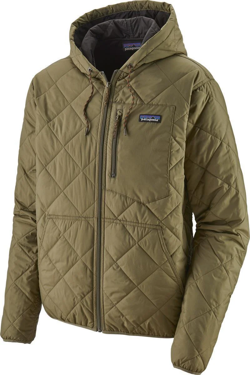 Diamond Quilted Bomber Hoody - Mens - Image 28