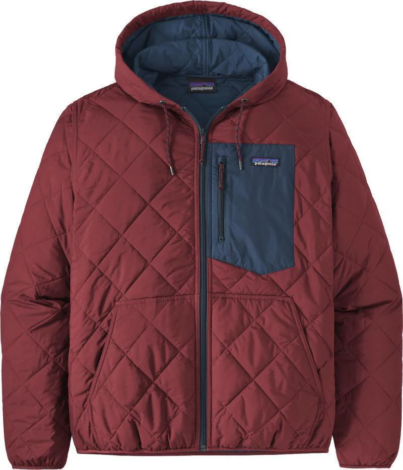 Diamond Quilted Bomber Hoody - Mens - Image 30