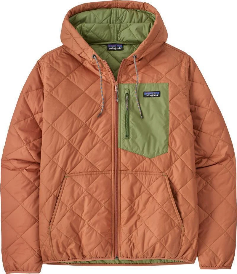 Diamond Quilted Bomber Hoody - Mens - Image 33