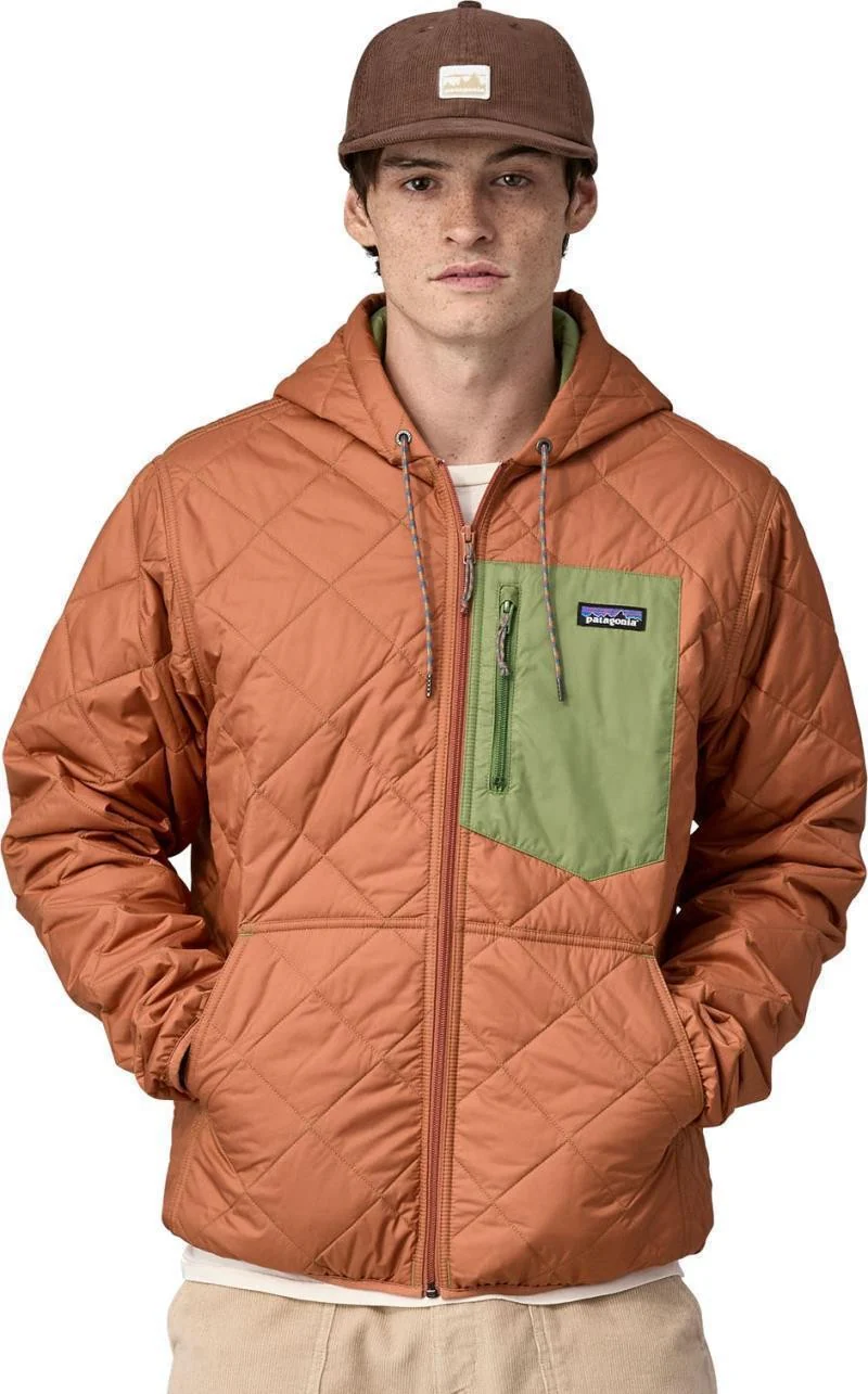 Diamond Quilted Bomber Hoody - Mens - Image 34