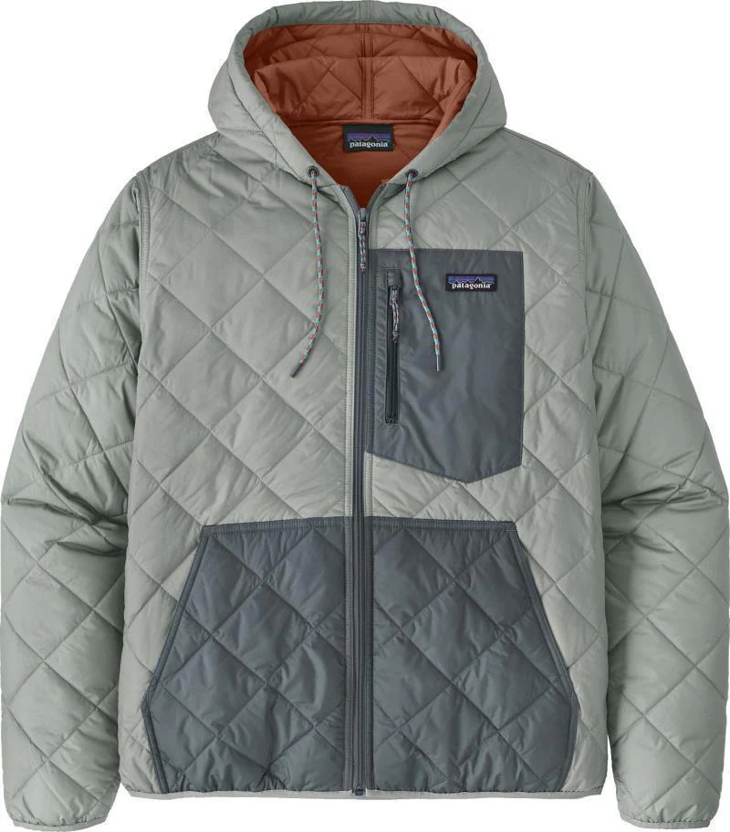Diamond Quilted Bomber Hoody - Mens - Image 36