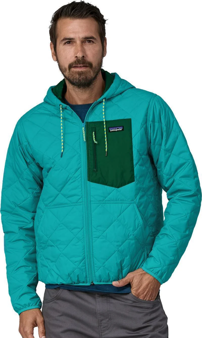 Diamond Quilted Bomber Hoody - Mens - Image 42