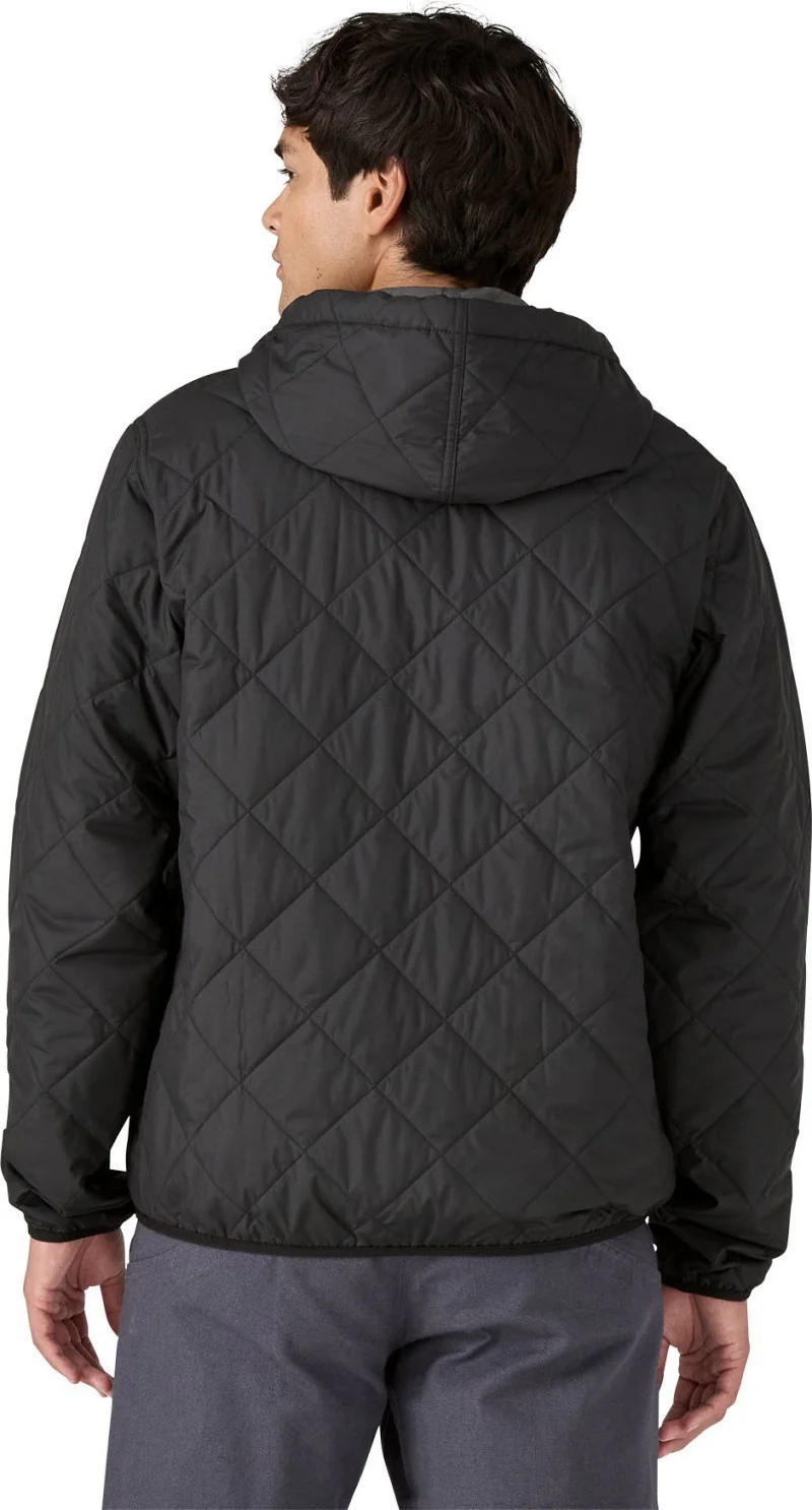 Diamond Quilted Bomber Hoody - Mens - Image 5