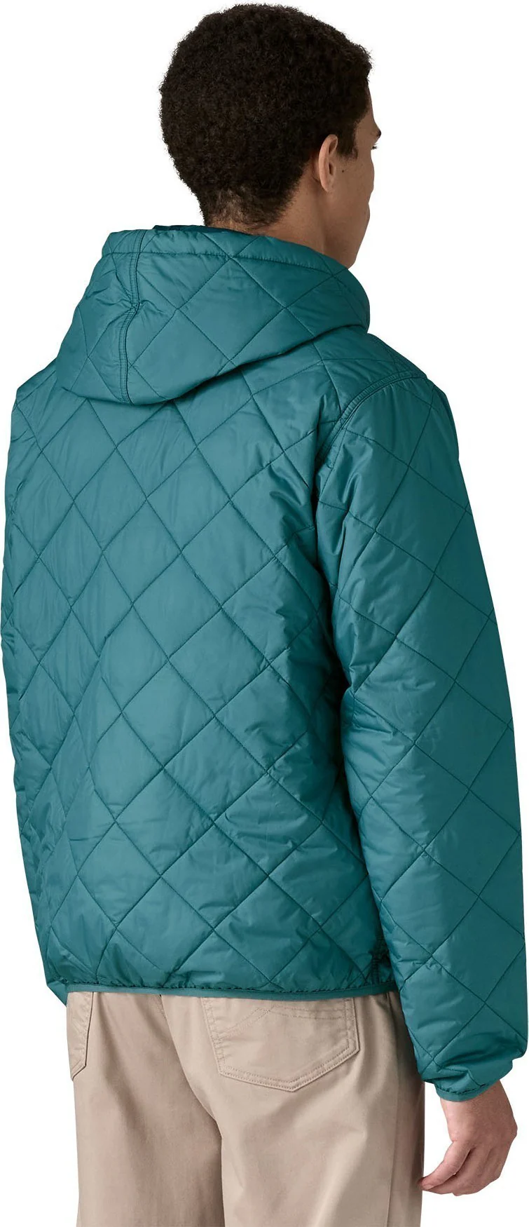 Diamond Quilted Bomber Hoody - Mens - Image 52