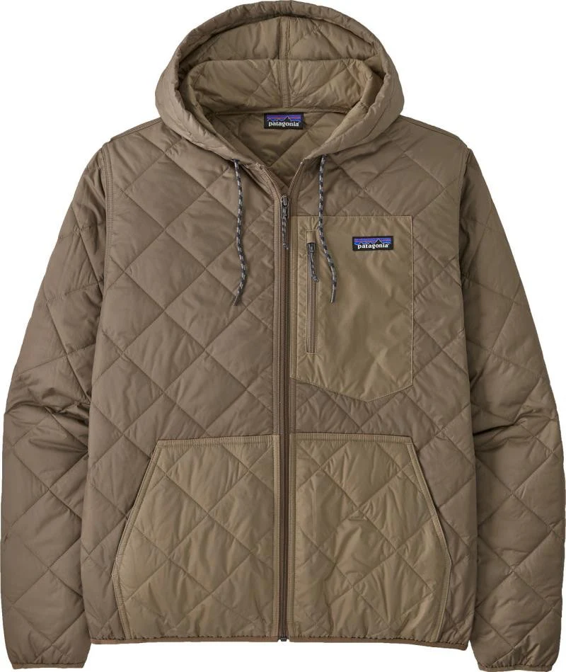 Diamond Quilted Bomber Hoody - Mens - Image 53