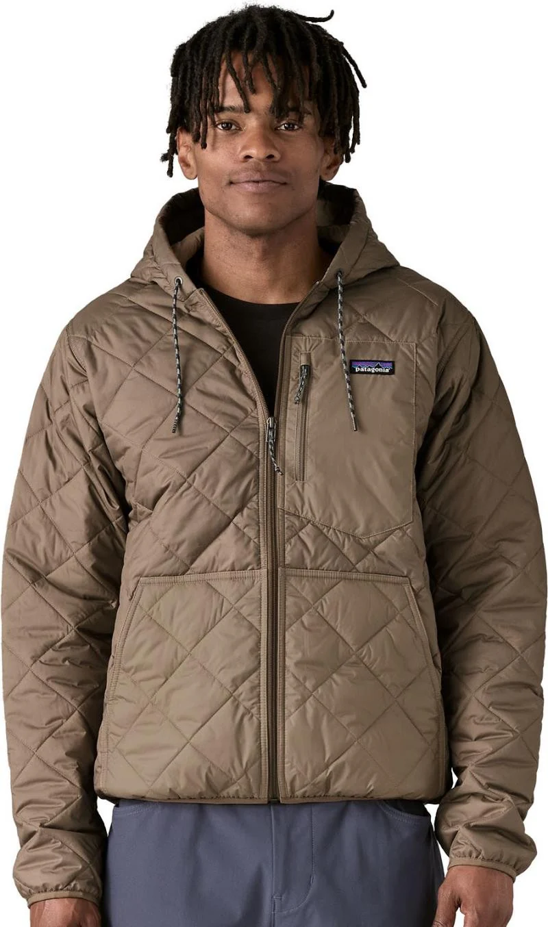 Diamond Quilted Bomber Hoody - Mens - Image 54