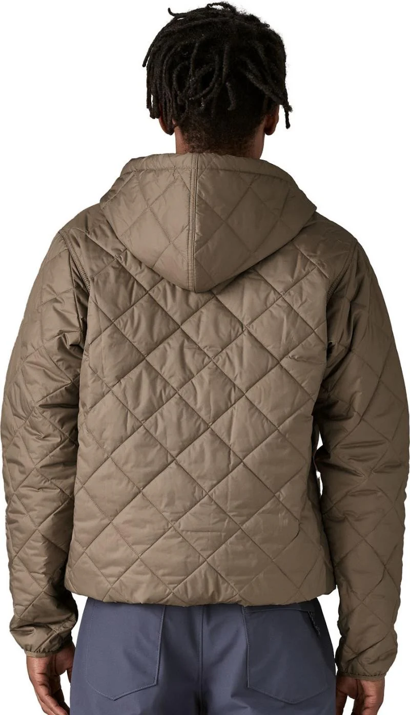 Diamond Quilted Bomber Hoody - Mens - Image 55