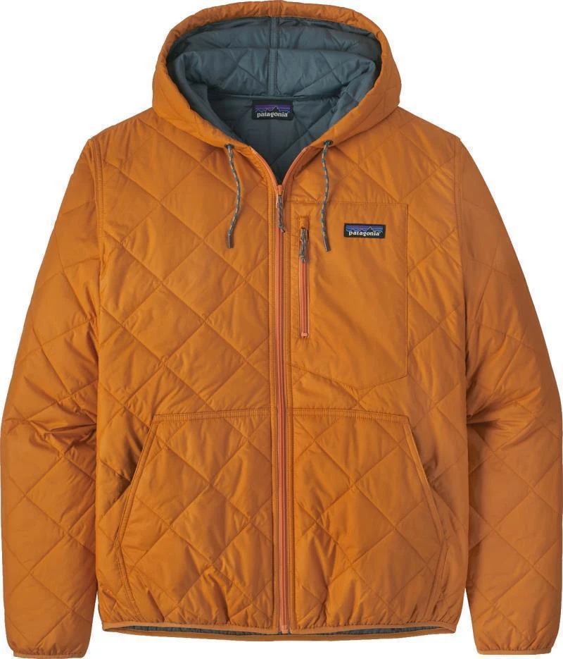 Diamond Quilted Bomber Hoody - Mens - Image 7