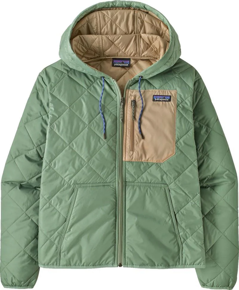 Diamond Quilted Bomber Hoody - Womens - Image 12