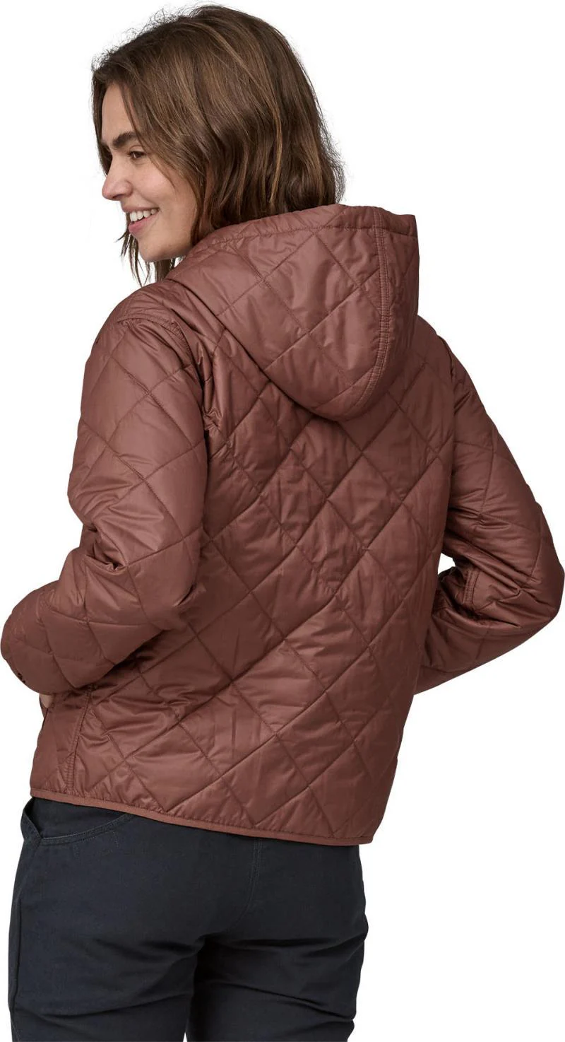 Diamond Quilted Bomber Hoody - Womens - Image 11