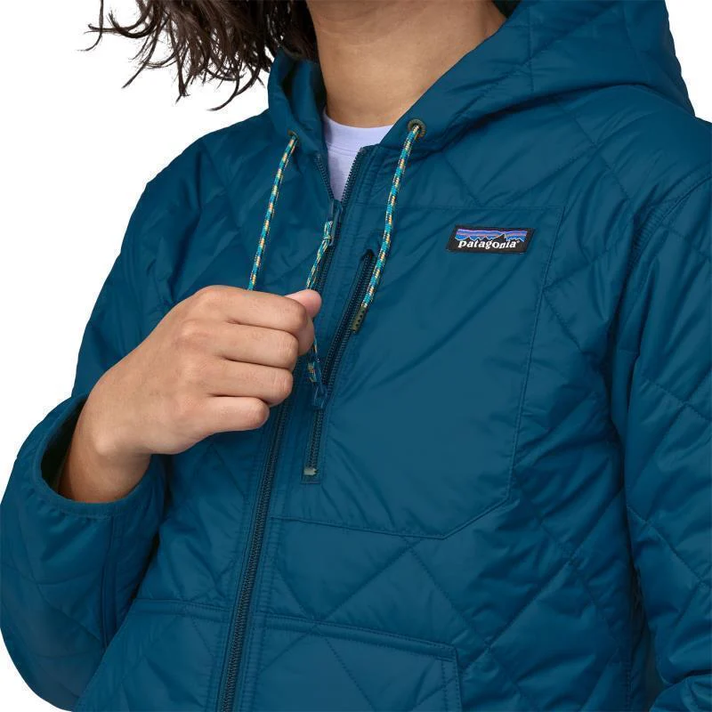 Diamond Quilted Bomber Hoody - Womens - Image 19
