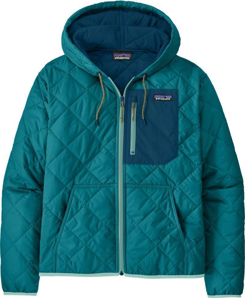 Diamond Quilted Bomber Hoody - Womens - Image 2