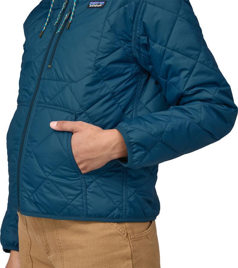 Diamond Quilted Bomber Hoody - Womens - Image 20