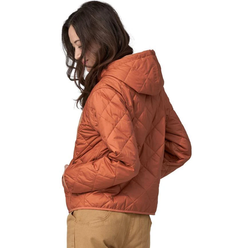 Diamond Quilted Bomber Hoody - Womens - Image 28