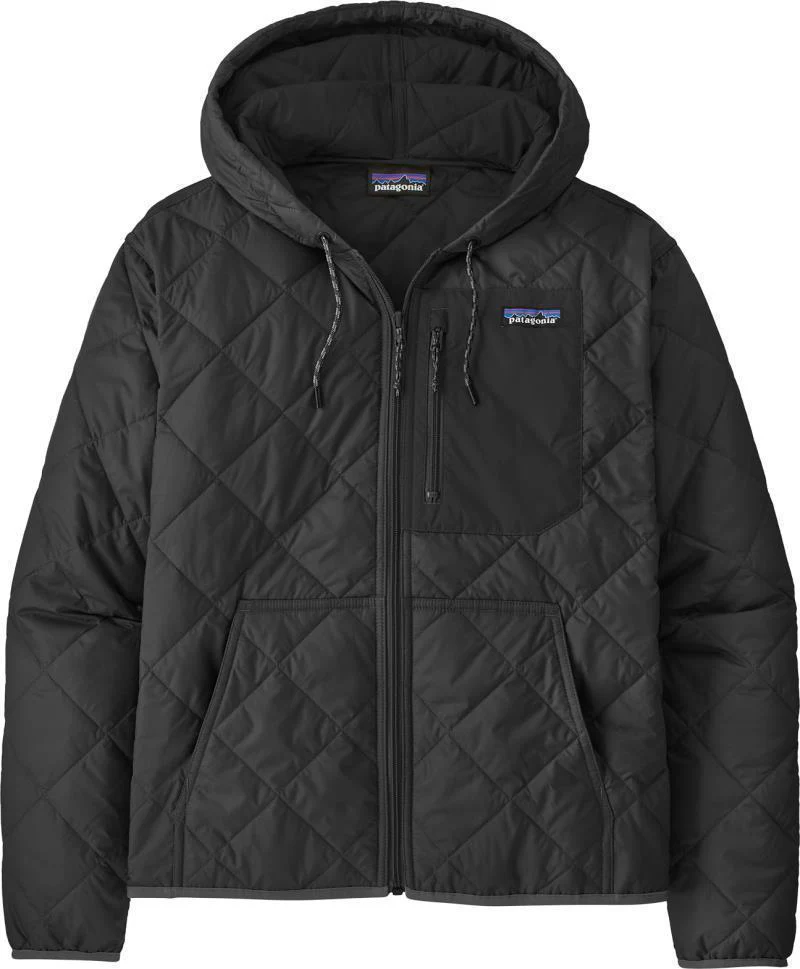 Diamond Quilted Bomber Hoody - Womens - Image 3