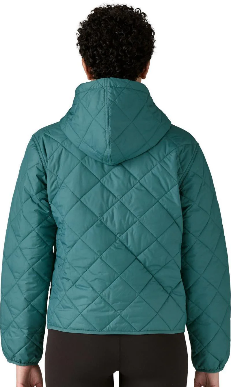Diamond Quilted Bomber Hoody - Womens - Image 39