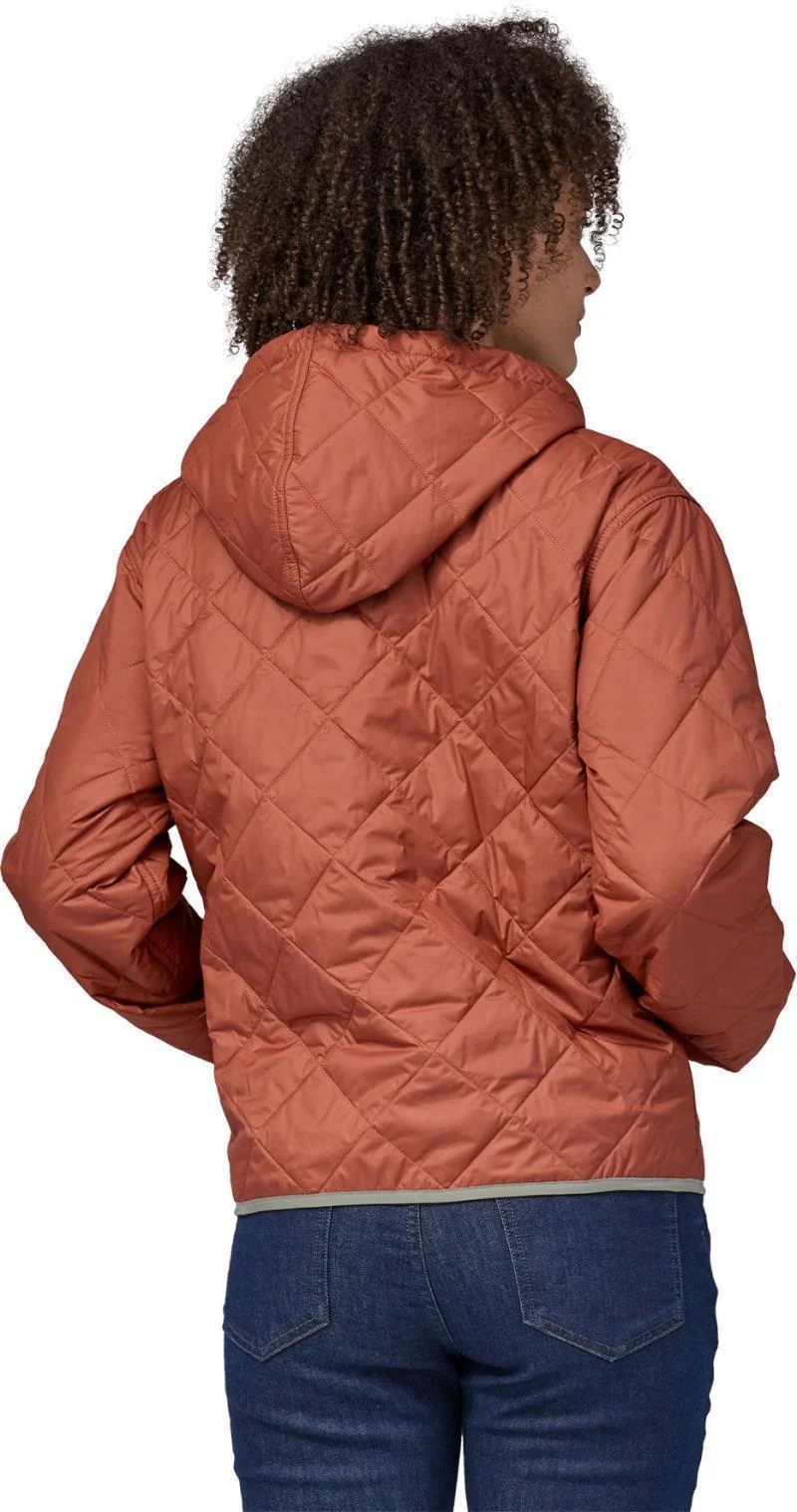 Diamond Quilted Bomber Hoody - Womens - Image 8