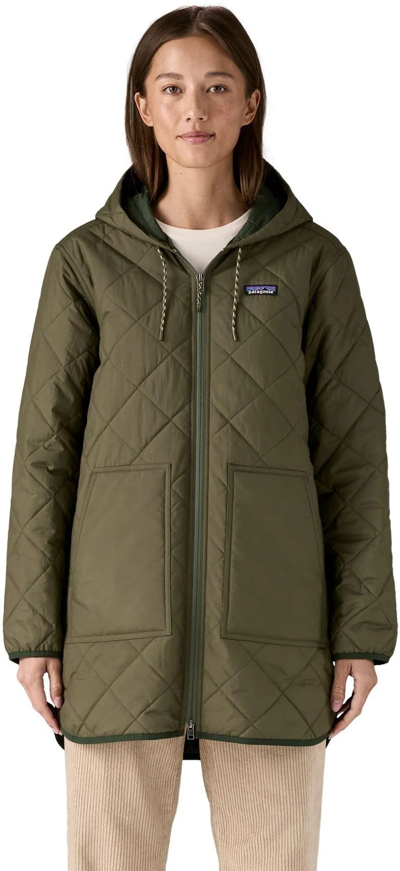 Diamond Quilted Parka - Womens - Image 2