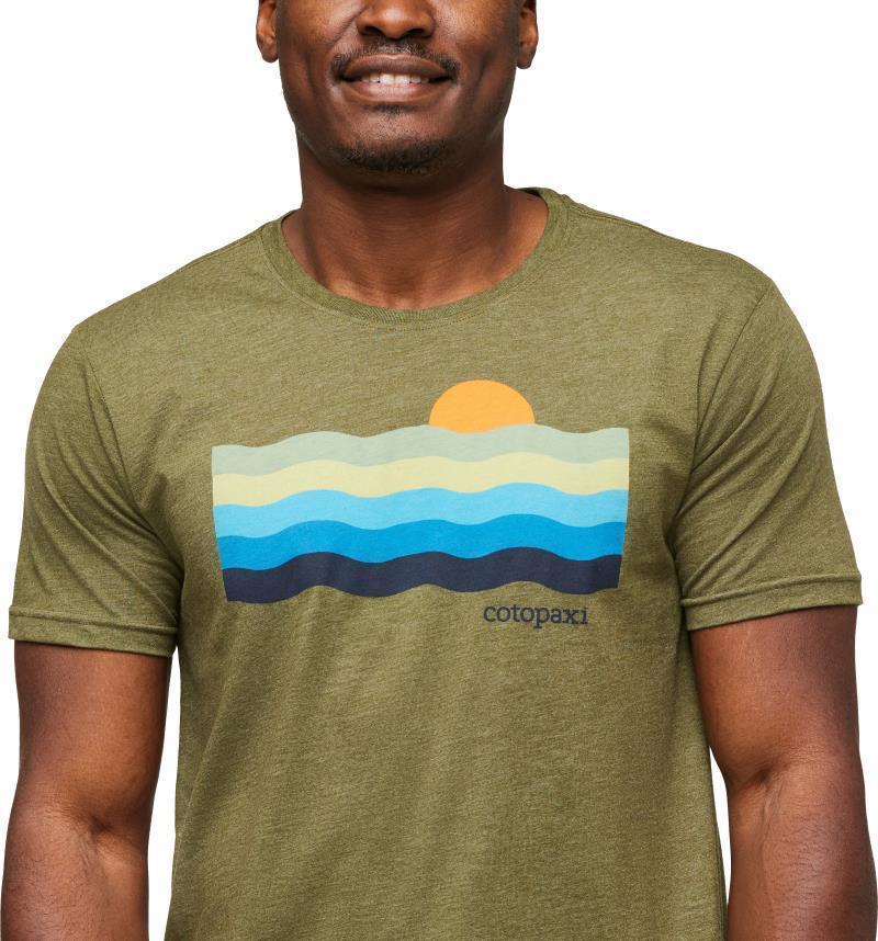 Disco Wave Organic T-Shirt - Mens - Image 3