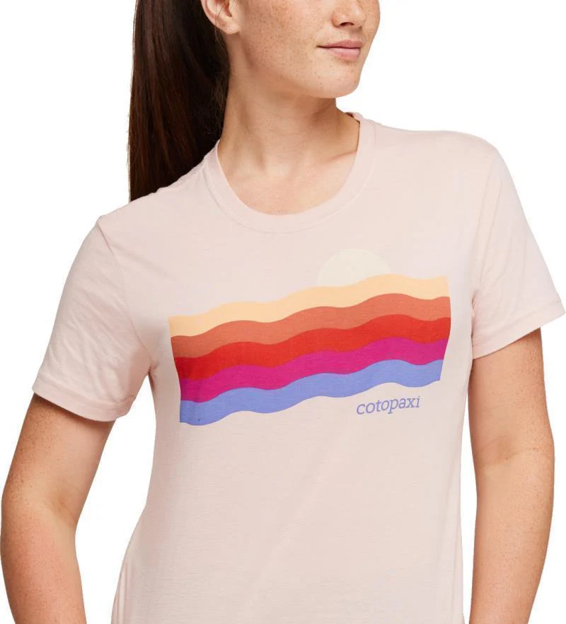 Disco Wave Organic T-Shirt - Womens - Image 3
